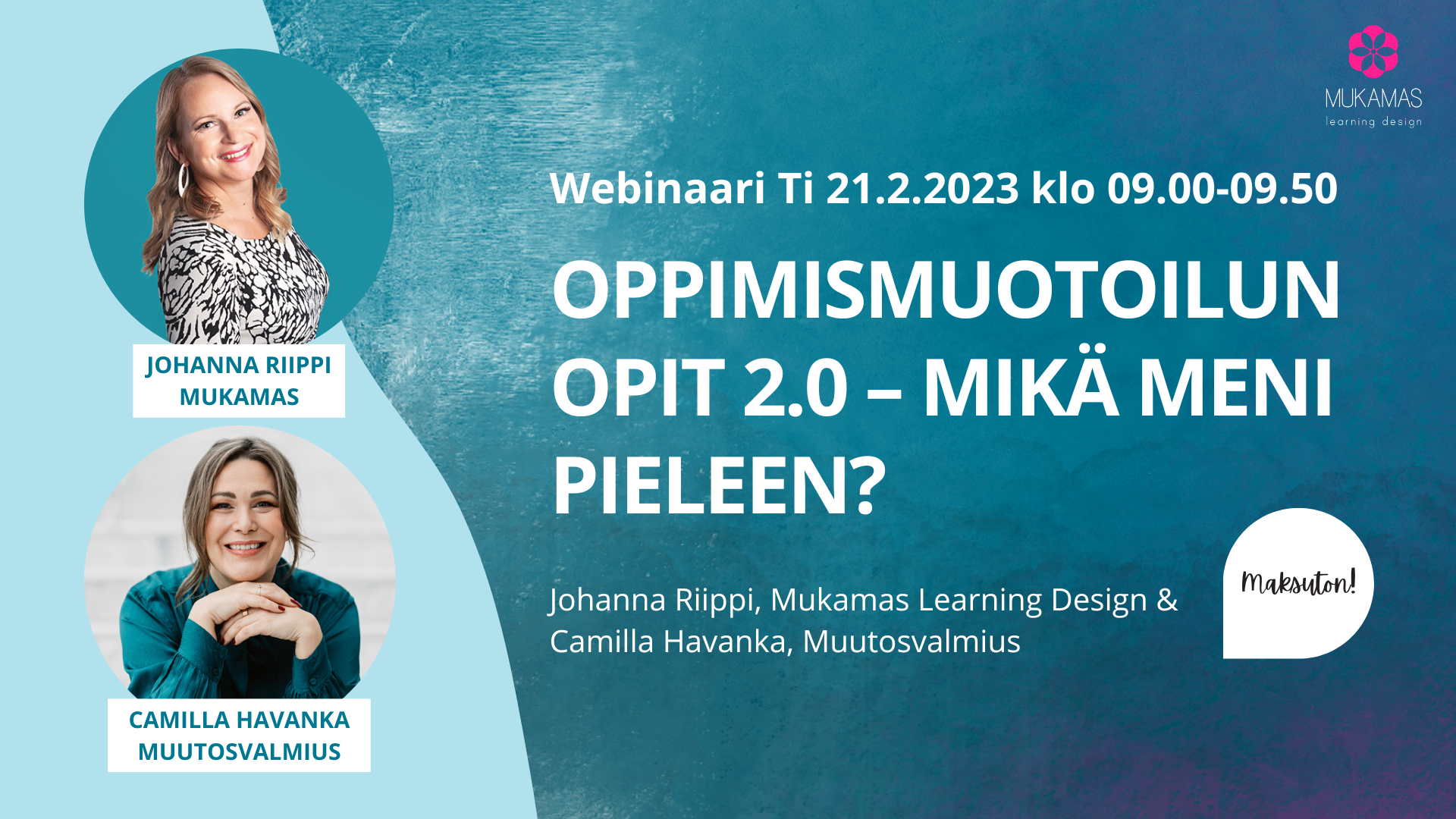 Mukamas webinaarit